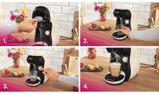 Bosch Happy Kapsel-Kaffeemaschine Tassimo Beige