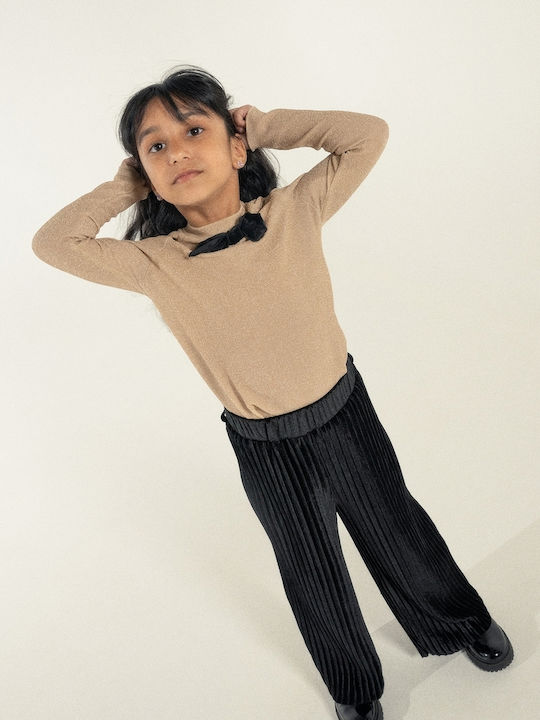 Kids' Set with Pants Winter 2pcs Gold