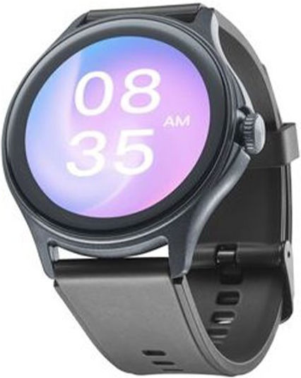 Cellular Line Ion Pro Round Смарт Часовник Черен