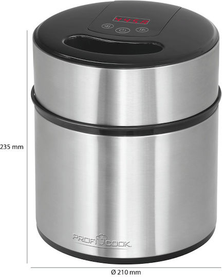 Profi Cook PC-ICM 1140 Ice Cream Maker 1.8lt Silver
