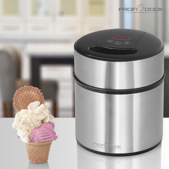 Profi Cook PC-ICM 1140 Ice Cream Maker 1.8lt Silver
