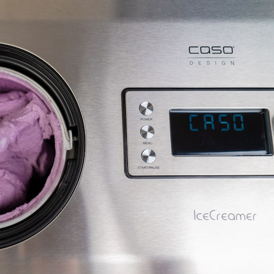 Caso Ice Cream Maker 2lt Silver