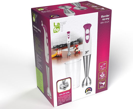 Lafe BRK-002A Hand Blender with Inox Rod 400W White