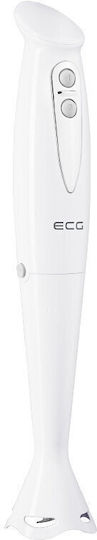 ECG Blender De Mână Cu Tijă Din Plastic 200W Alb
