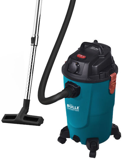 Bulle Σκούπα Υγρών / Στερεών 1400W με Πλαστικό Κάδο 30lt