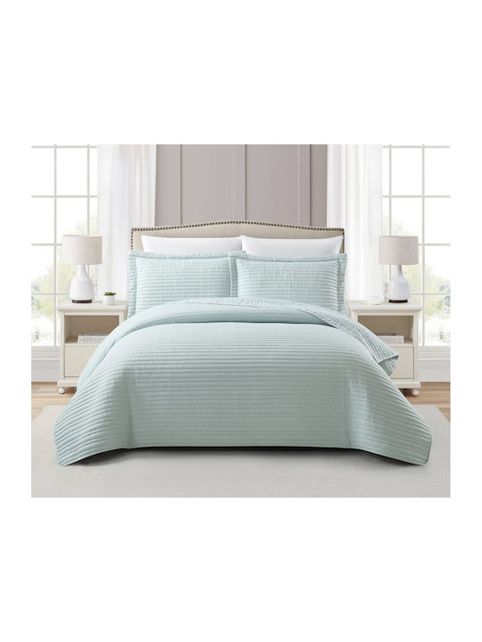 Liolios Home Покривало Полутораспално Aqua 180x240см