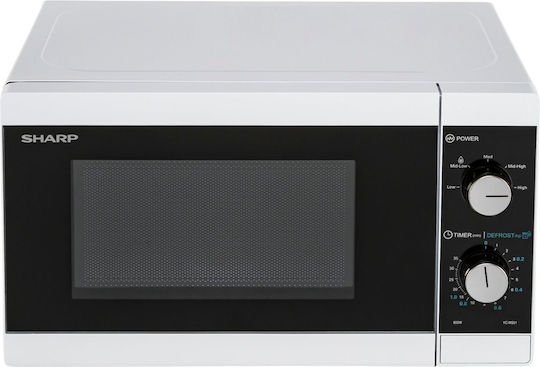 Sharp Φούρνος Μικροκυμάτων 20lt Λευκός