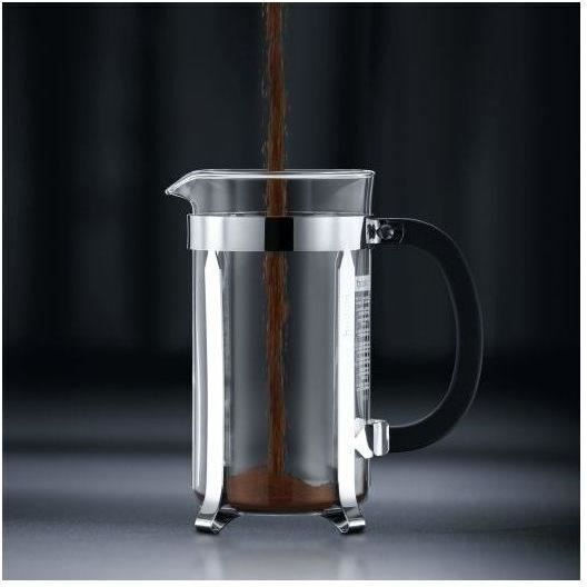 Bodum Filterkaffeemaschine Handbetrieb Rostfreier Stahl Silber 1lt