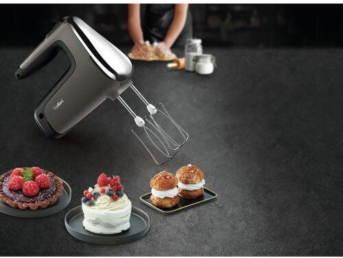 Tefal POWERMIX SILENCE Μίξερ Χειρός 600W Γκρι