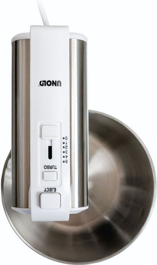 Unold Hannah Μίξερ με Inox Κάδο 3.5lt Λευκό 500W