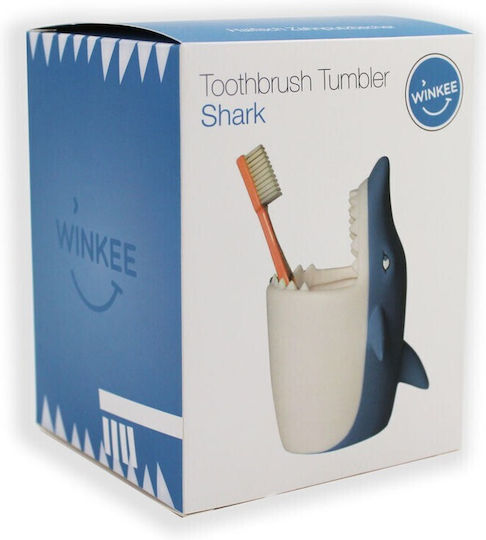 Winkee Shark Zahnbürstenhalterung Kunststoff