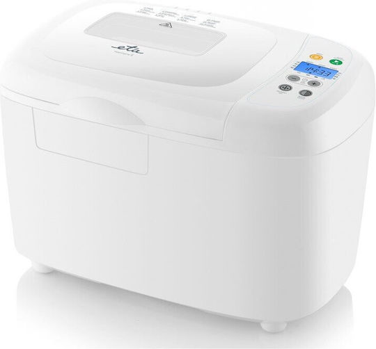 ETA Αρτοπαρασκευαστής 850W Χωρητικότητας 1000gr με 12 Προγράμματα