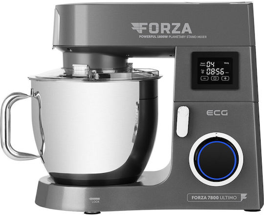 ECG Forza 7800 Ultimo Scuro Mixează 1800W cu Vas din Oțel Inoxidabil 8lt