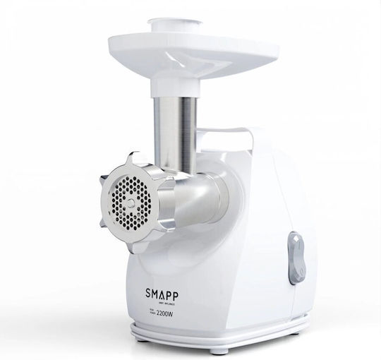 Smapp Smapp Μηχανή Άλεσης Κιμά 2200W Λευκή