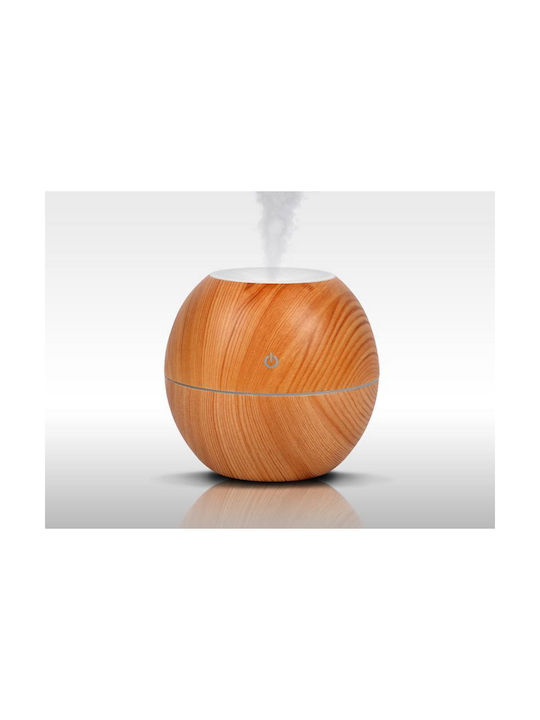 LED Ultraschall Aromatherapie-Diffusor Braun 01569