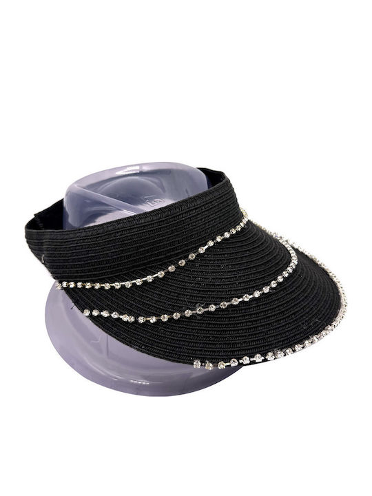LiebeQueen Γυναικείο Καπέλο Visor Μαύρο
