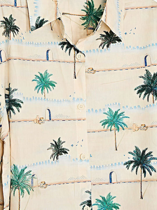 Women's Long Sleeve Shirt Sand