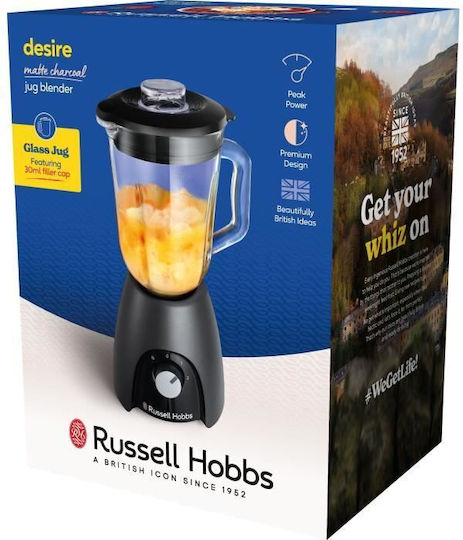 Desire Blender cu Cană din Oțel Inoxidabil 1,5 l 850 W Gri