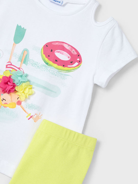 Kinder-Set mit Leggings Sommer 2Stück Yellow