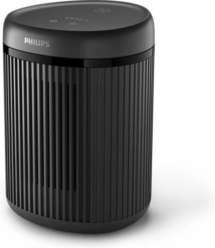 Philips Κεραμικό Αερόθερμο Δωματίου Δαπέδου Μαύρο 1500W