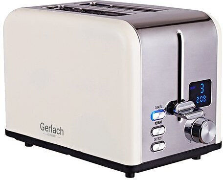 Gerlach Φρυγανιέρα 2 Θέσεων 1100W Μπεζ