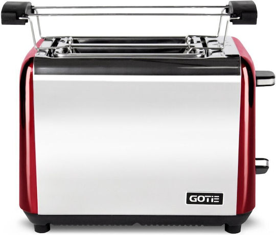 Gotie GTO-100R Φρυγανιέρα 2 Θέσεων 925W Κόκκινη