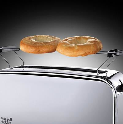 Russell Hobbs Тостер Двуместна 1000W Inox