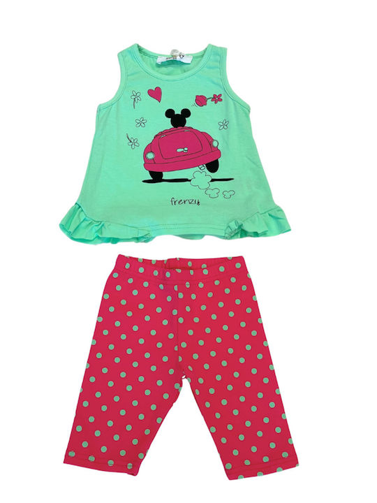 Комплект Лято 2бр Mint Fuchsia