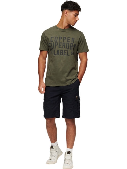 Vintage Copper Label T-Shirt Khaki