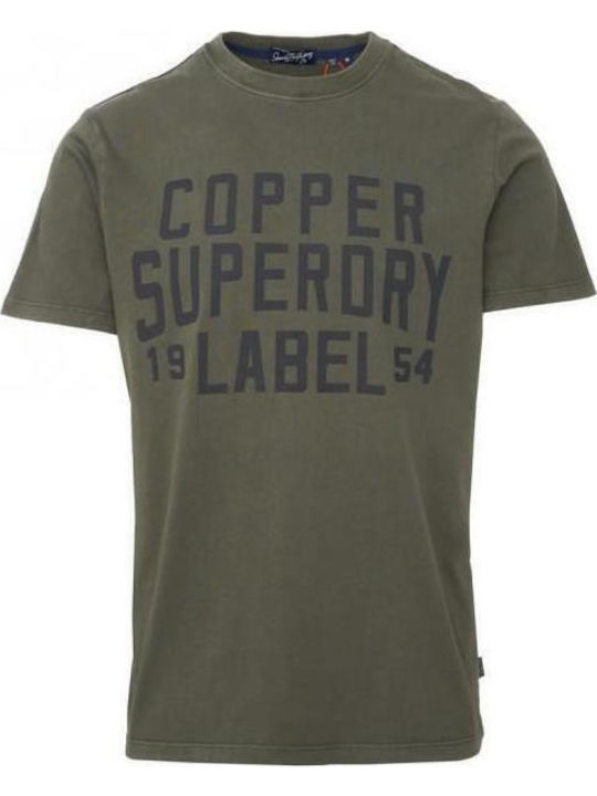 Vintage Copper Label T-Shirt Khaki
