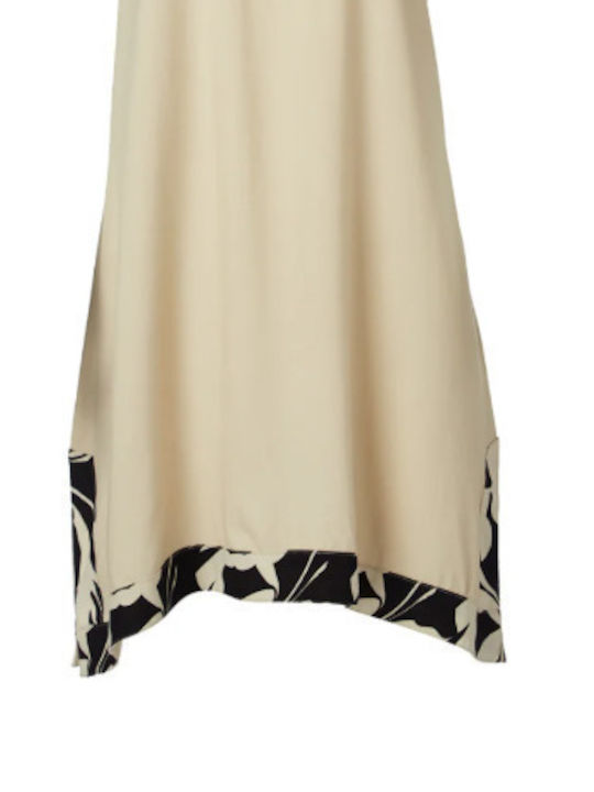Achilleas Accessories Women's Mini Dress Beachwear Beige