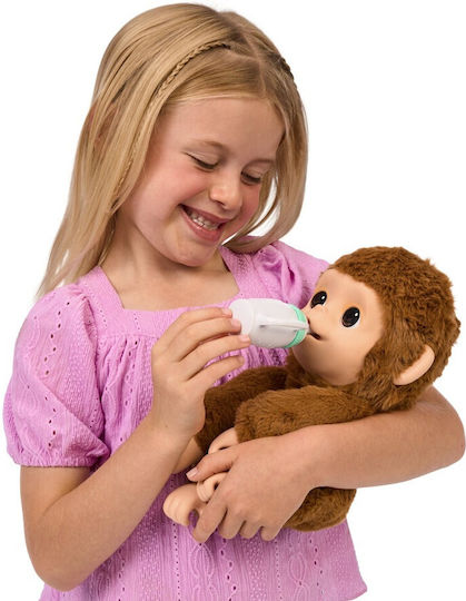 Moose Toys Plüsch Little Live Pets My Baby Monkey Mango 33 cm