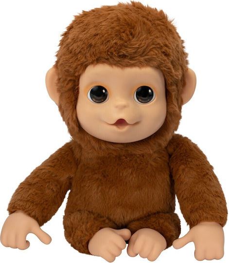Moose Toys Plüsch Little Live Pets My Baby Monkey Mango 33 cm