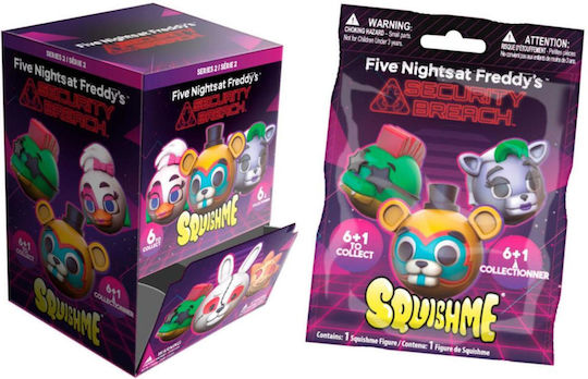 Just Toys Squishy Πλαστικό Πολύχρωμο (Διάφορα Σχέδια) 1τμχ