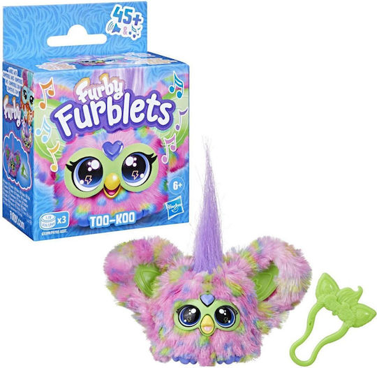 Hasbro Plush Furby Furblets with Sound Too-koo for Age 6+ 5 cm