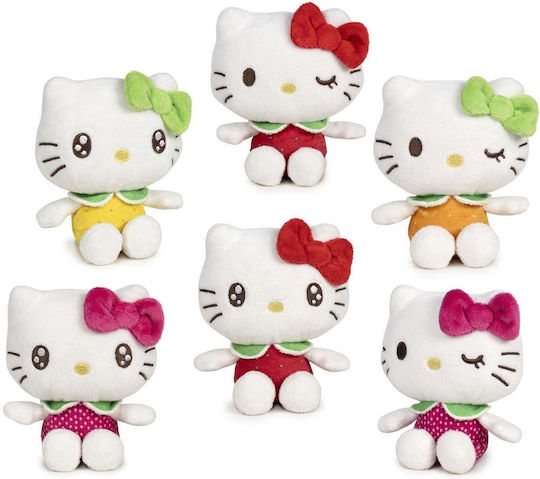 Giochi Preziosi Plush Bear Hello Kitty Hello Kitty 12 cm (Various Designs) 1pc