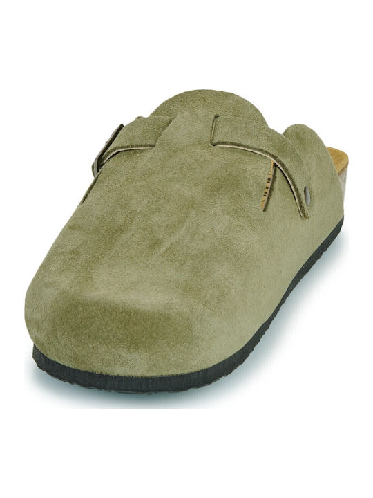 Χειμερινές Ανδρικές Παντόφλες Light Kaki