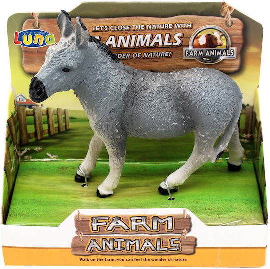 Luna Farm Animals Cow Black And White For Age 3+
