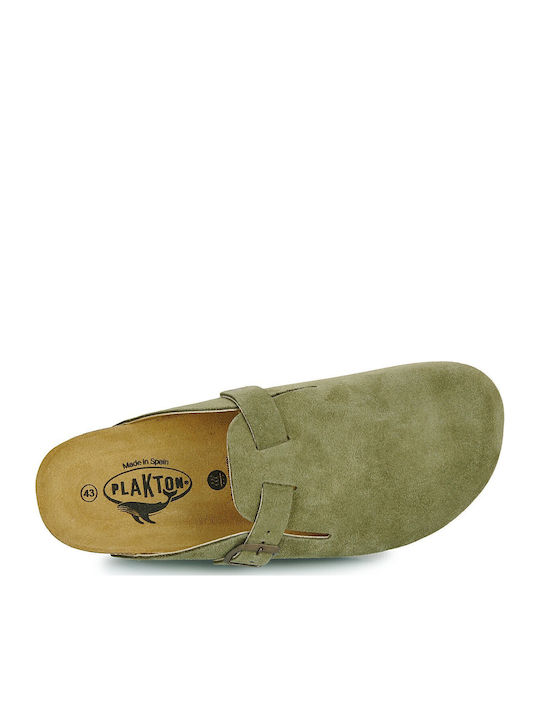 Χειμερινές Ανδρικές Παντόφλες Light Kaki