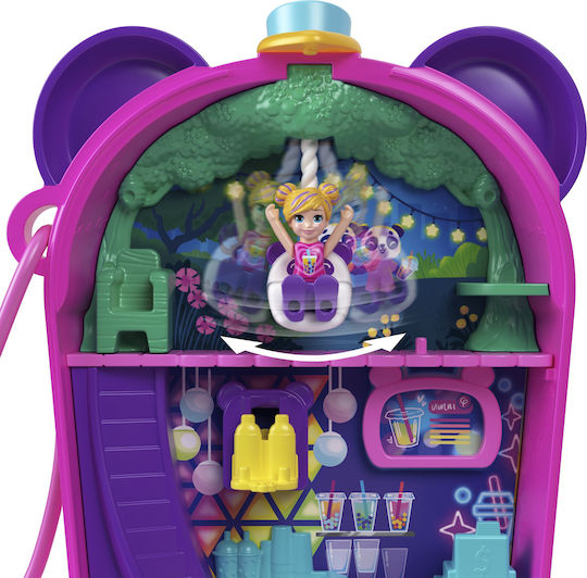 Mattel Sparkle Cove Adventure Unicorn Floatie Compact Polly Pocket For 4+ Age
