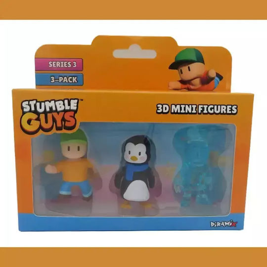 Diramix Stumble Guys Mr Stumble Willy Penguin Capt Diamondheart For 3+ Years (Miscellaneous Designs)
