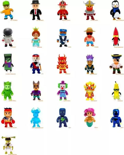 Diramix Stumble Guys Mr Stumble Willy Penguin Capt Diamondheart For 3+ Years (Miscellaneous Designs)