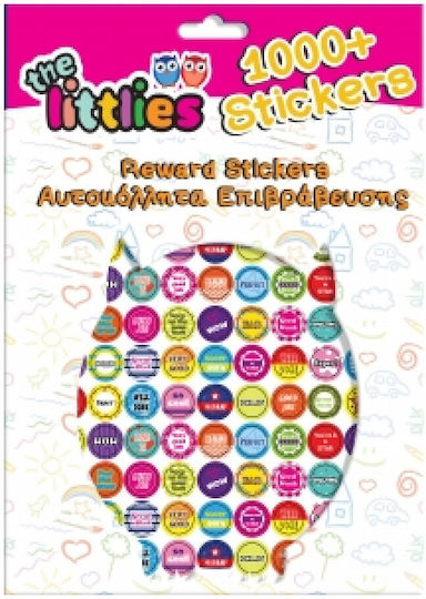 The Littlies Stickers assorted (Various Designs/Assortment of Designs) 1pc 1000pcs