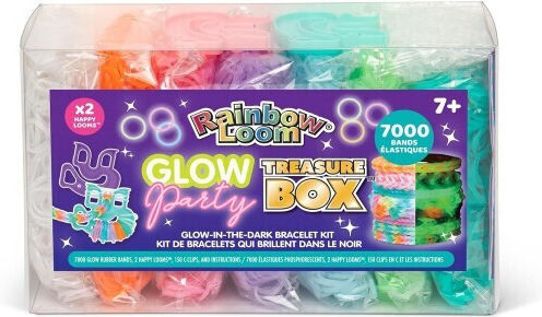Rainbow Loom Hair ties Glow for Children 7+ years Years