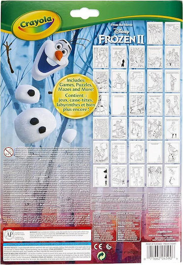 Crayola Painting Album with Stickers Frozen 2 for Children 3+ years Years