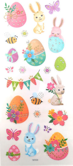 Upikit Αυτοκόλλητα Easter 1 για Παιδιά 3+ Ετών
