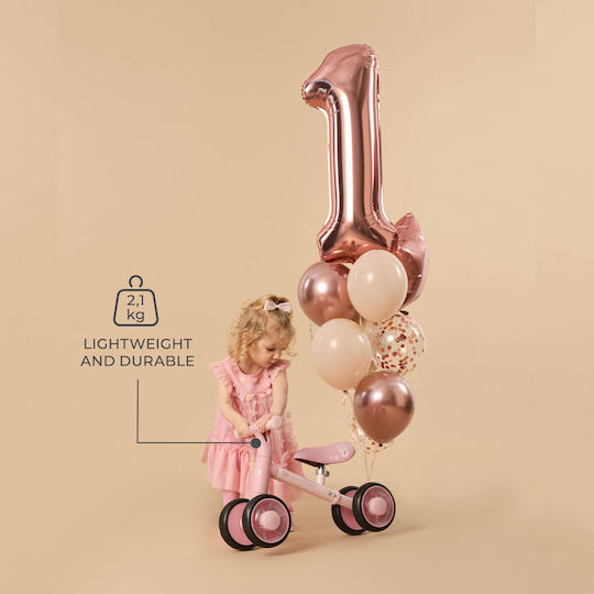 Kinderkraft Παιδικό Ποδήλατο Ισορροπίας Cutie Ροζ