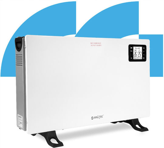 MalTec Convectoare pardoseală 2000W cu Termostat Electronic Alb