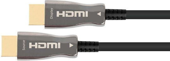 Python HDMI 2.1 Ultra High Speed 48Gbps 4K 120Hz HDR VRR Cable HDMI Male - HDMI Male 15m Black