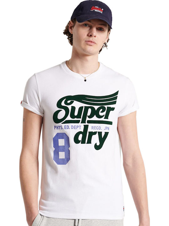 Collegiate Graphic T-Shirt Weiß
